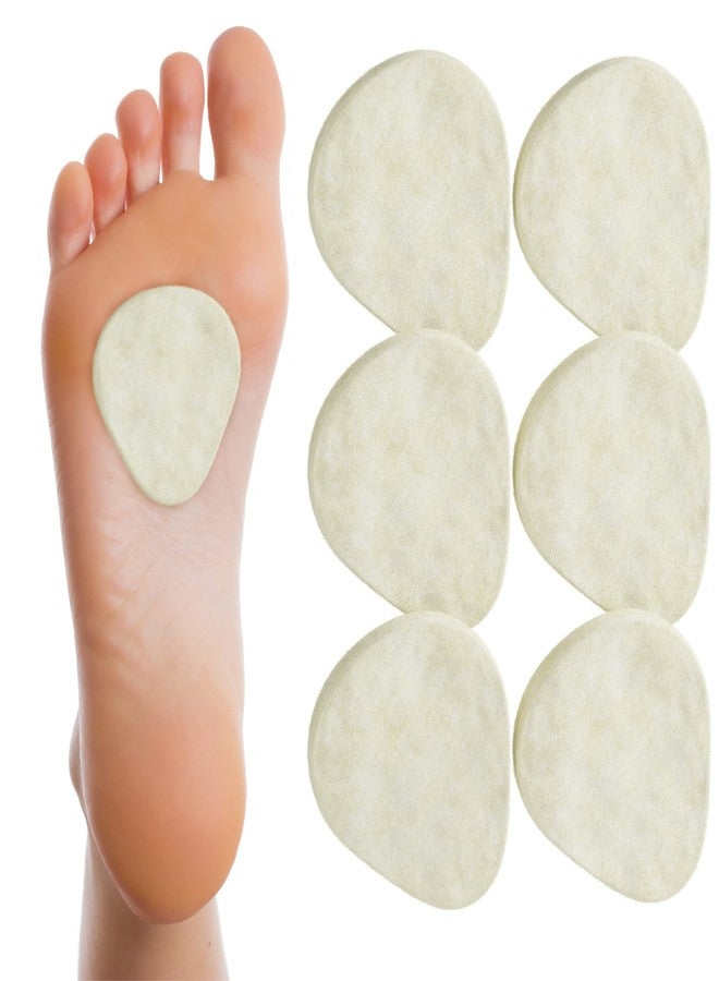 MARS WELLNESS Metatarsal Felt Foot Pad 1/8" Thick - USA Made - 6 Pairs (12 Pieces) - Image 1